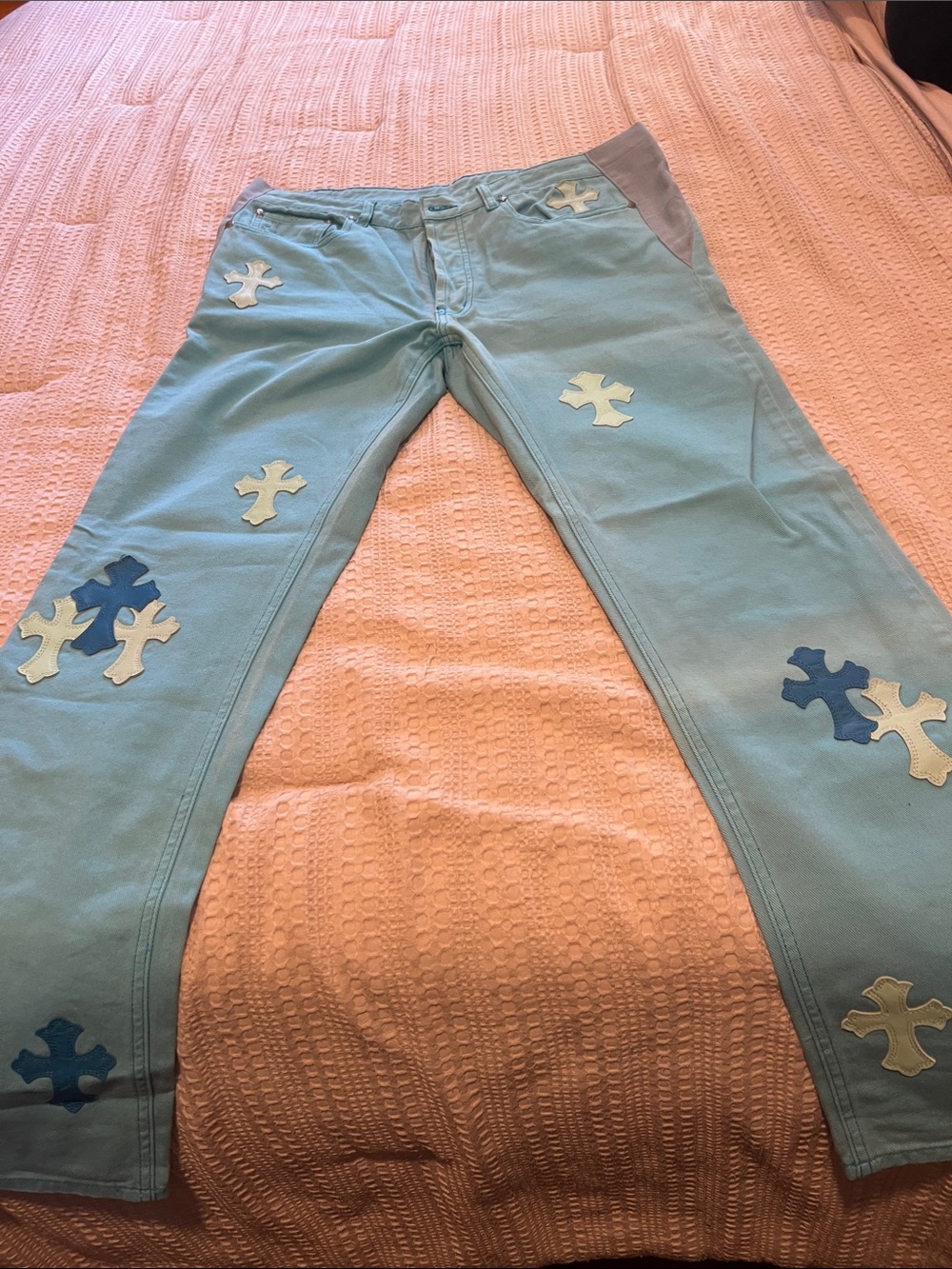 Light Blue Patch Jeans